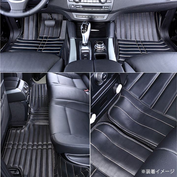 リンカーン 全車種 フィット感抜群 社外品 高級フロアマット 左右ハンドル 張替え