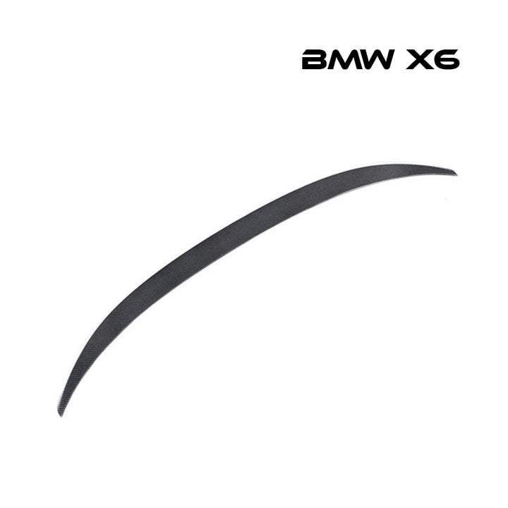 リアスポイラー BMW X6 15-16年式対応 カーボンファイバー 貼り付け装着