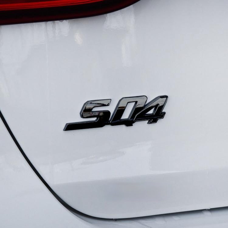 マセラティ リア トランクエンブレム ステッカー シール グランツーリスモ/グラントゥーリズモ/ギブリ スポーツ グロスブラック