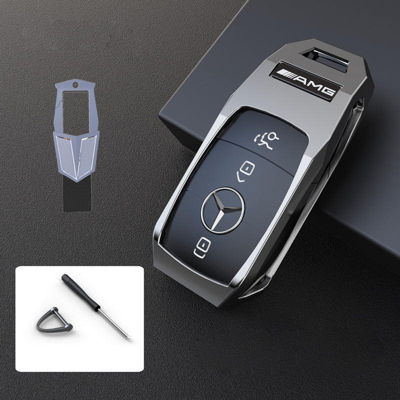 ベンツ Benz 専用キーケース 高級感 オシャレ 高品質合金 全面保護 キーホルダー