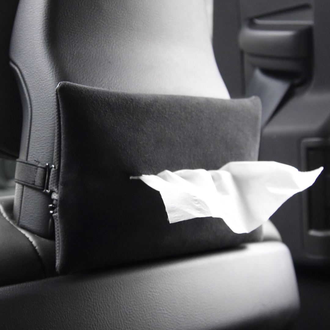 車用収納 極上スエード 多機能 ティッシュ箱 柔軟触感 高級品 防塵 おしゃれ Alcantara 多色