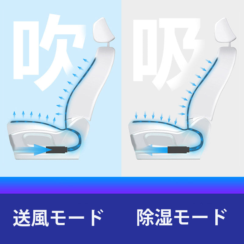 車用クールシート 自動起動/停止機能 マッサージ機能 通気性 滑り止め 猛暑対策 取付簡単