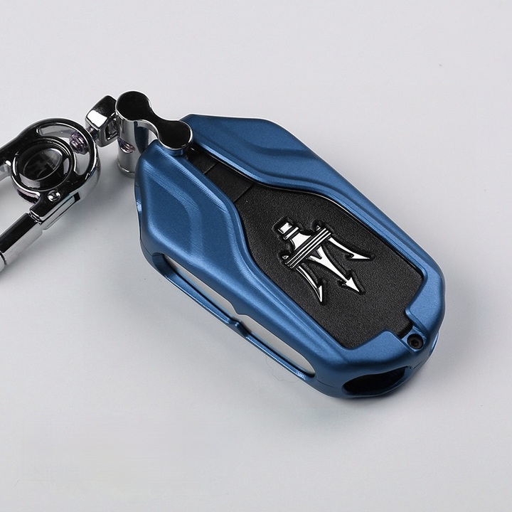 キーホルダー マセラティ ギブリ（Maserati Ghibli）レヴァンテ（Levante） クワトロポルテ（Quattroporte） キーカバー キーケース 保護カバー カスタム