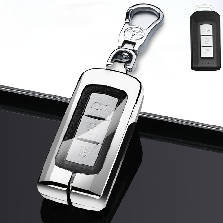 三菱専用 MITSUBISHI汎用品 キーチェーン キーホルダー キーケース キーバック