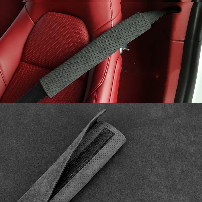 通気シートベルトカバー  高品質 シンブル 滑り止め 保護  肩当てパッド 圧迫感軽減