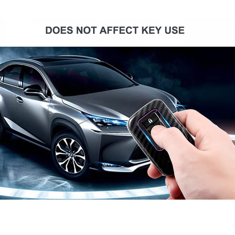 LEXUS レクサス専用 ABSカーボン調 キーフルカバー カースマートキーケース