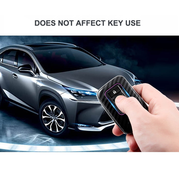 LEXUS レクサス専用 ABSカーボン調 キーフルカバー カースマートキーケース