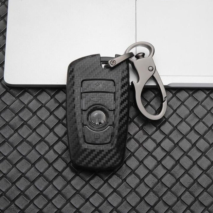 BMW車用 キーケース キーカバー 全面保護 炭素繊維 利便性 取付簡単 防塵防水 落下防止 F20 F30 G20 F34 f31 F10 G30 F11 X3 F25 X4 I3 M3 M4 1 53シリーズ