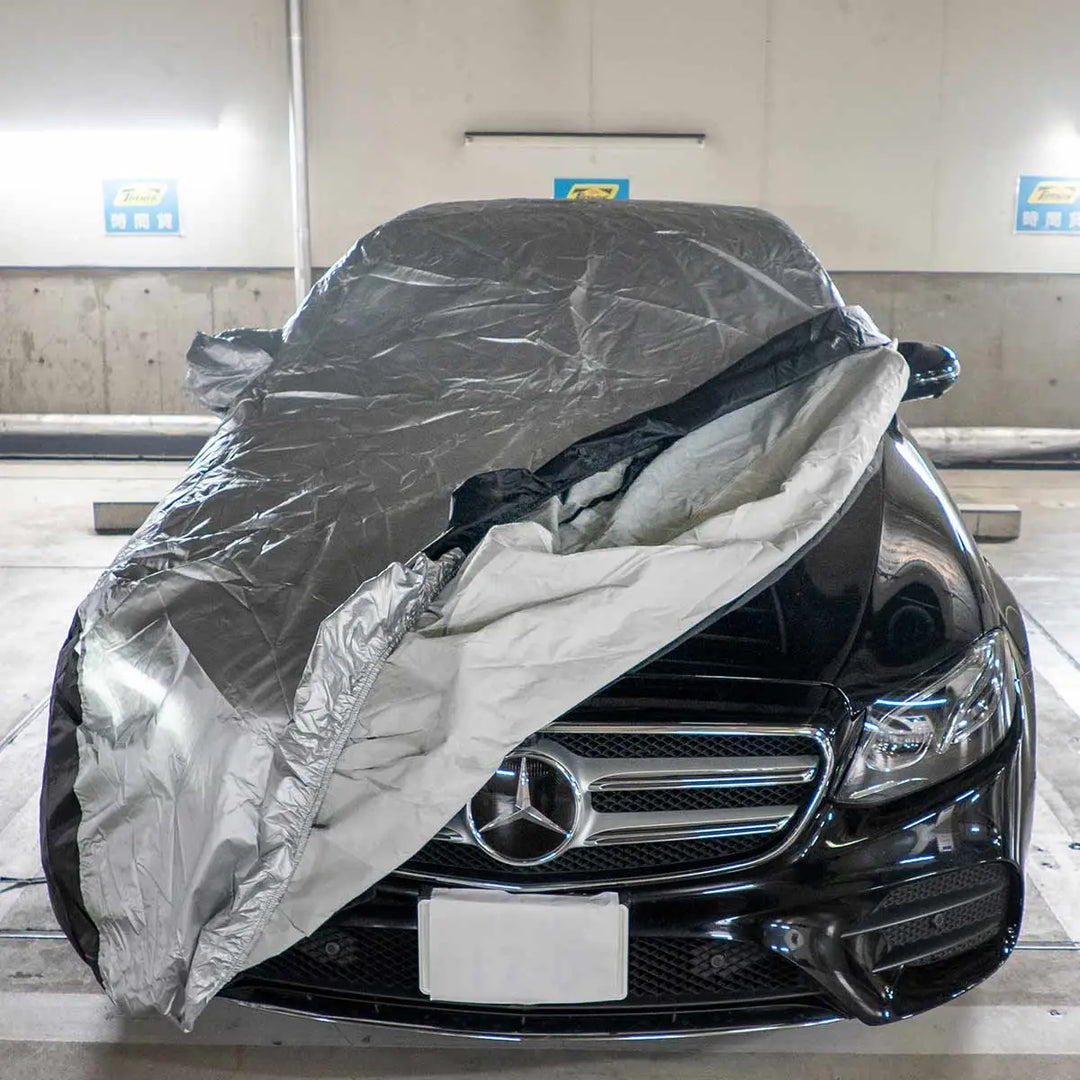 高級 車カバー 1年間保証 5層構造 オーダーメイド 防水 裏起毛 台風対策 黄砂対策 車種専用