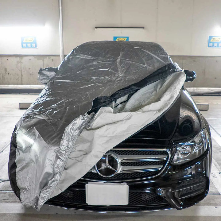 高級 車カバー 1年間保証 5層構造 オーダーメイド 防水 裏起毛 台風対策 黄砂対策 車種専用