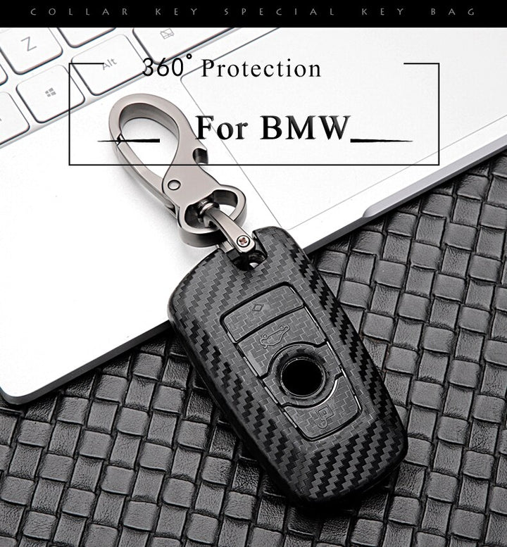 BMW車用 カーボンファイバー 炭素繊維 キーカバー キーケース E90 F10 F20 F30 X3 X4 M2 M3 M5M6用 1 3 4 5 67シリーズ GT新着用
