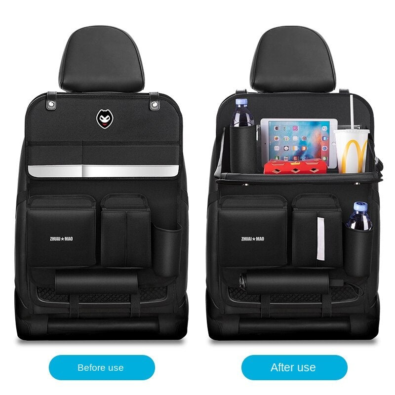 車のシートバック収納バッグハンギングバッグ子供用ダイニングテーブル車の背もたれ収納バッグ車の室内装飾用品Daquan
