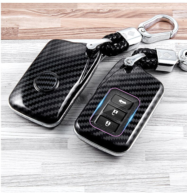 LEXUS レクサス専用 ABSカーボン調 キーフルカバー カースマートキーケース
