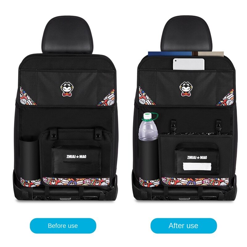 車のシートバック収納バッグハンギングバッグ子供用ダイニングテーブル車の背もたれ収納バッグ車の室内装飾用品Daquan