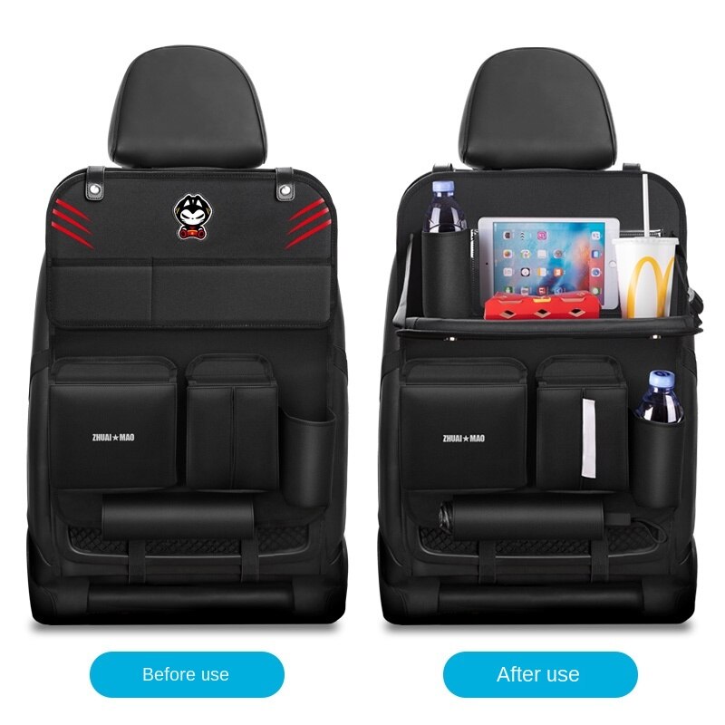 車のシートバック収納バッグハンギングバッグ子供用ダイニングテーブル車の背もたれ収納バッグ車の室内装飾用品Daquan