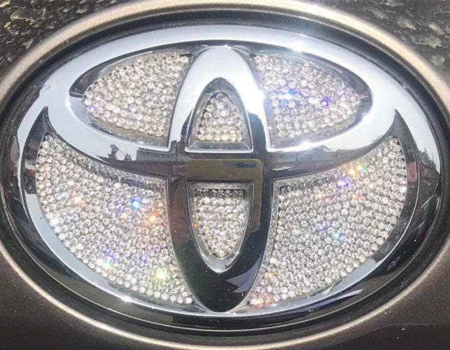 トヨタ ロゴ エンブレム ダイヤステッカー