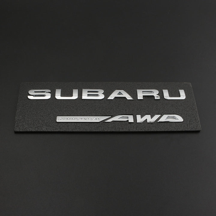 スバル SUBARU AWD (純正) ステッカー エンブレムフィルム T6 グレードエンブレム