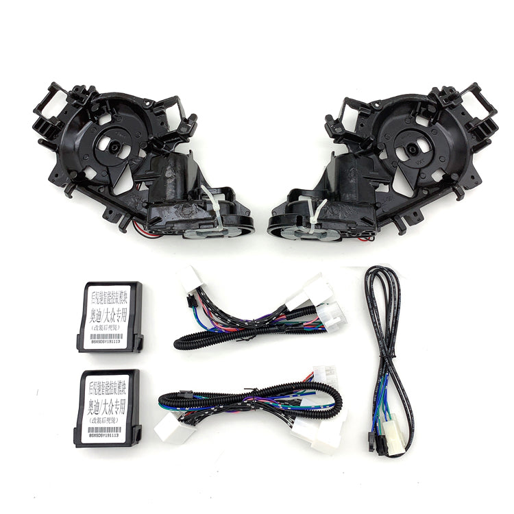 アウディA3S3 A4L A5 Q5 Q3 Q2LQ5L電動折りたたみ式リアビューミラーミラーに適しています