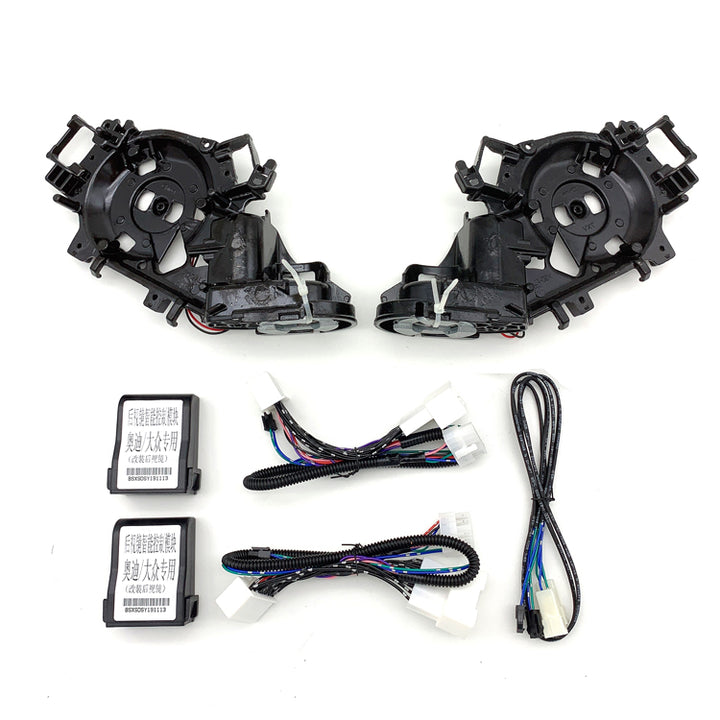 アウディA3S3 A4L A5 Q5 Q3 Q2LQ5L電動折りたたみ式リアビューミラーミラーに適しています