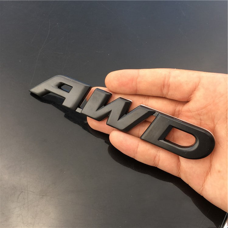 スバル AWD V6 ロゴ ボディ エンブレム