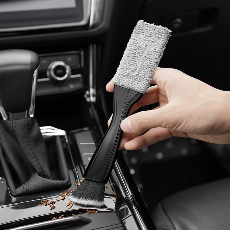 車内用ミニブラシ ホコリ取りブラシ ディテールブラシ 筆タイプ 車 エアコン吹き出し口