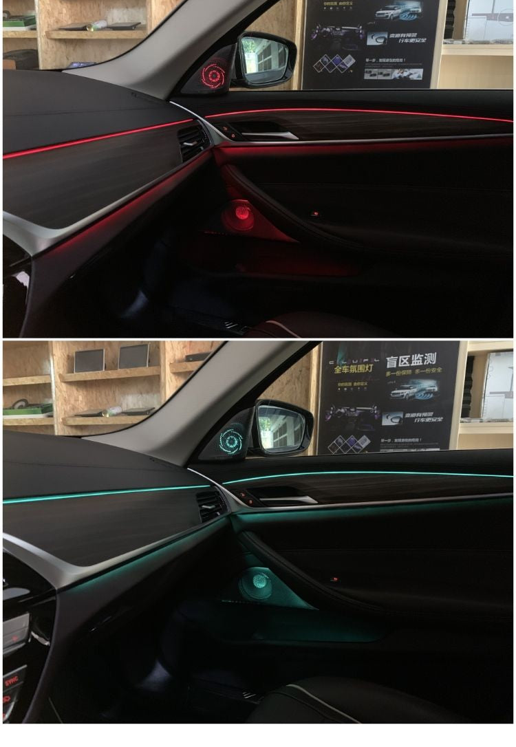 BMW雰囲気ライトに適しています新しい3シリーズ5シリーズ1シリーズ7シリーズgtX1 / X3 / X5車内非破壊改造オリジナルファクトリー