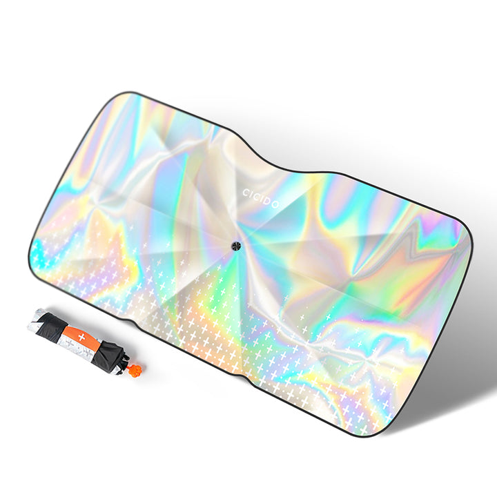 車用サンシェード 折り畳み式 傘型 UV・暑さ対策車用 フロントカバー 収納簡単 おすすめ
