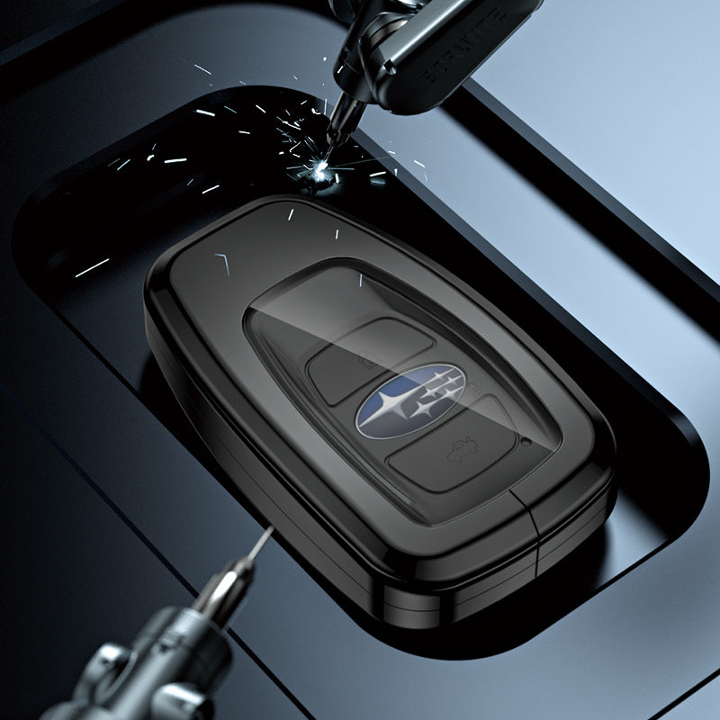 SUBARUスバル専用キーケース アルミ合金 軽量 高級触感 洗練デザイン キーカバー