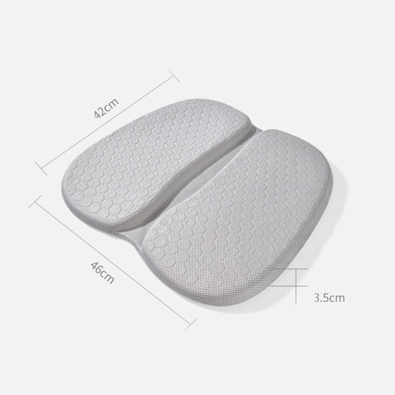 座布団 低反発クッション TPRジェル内蔵  蒸れやすい方にお勧め おしり 熱い