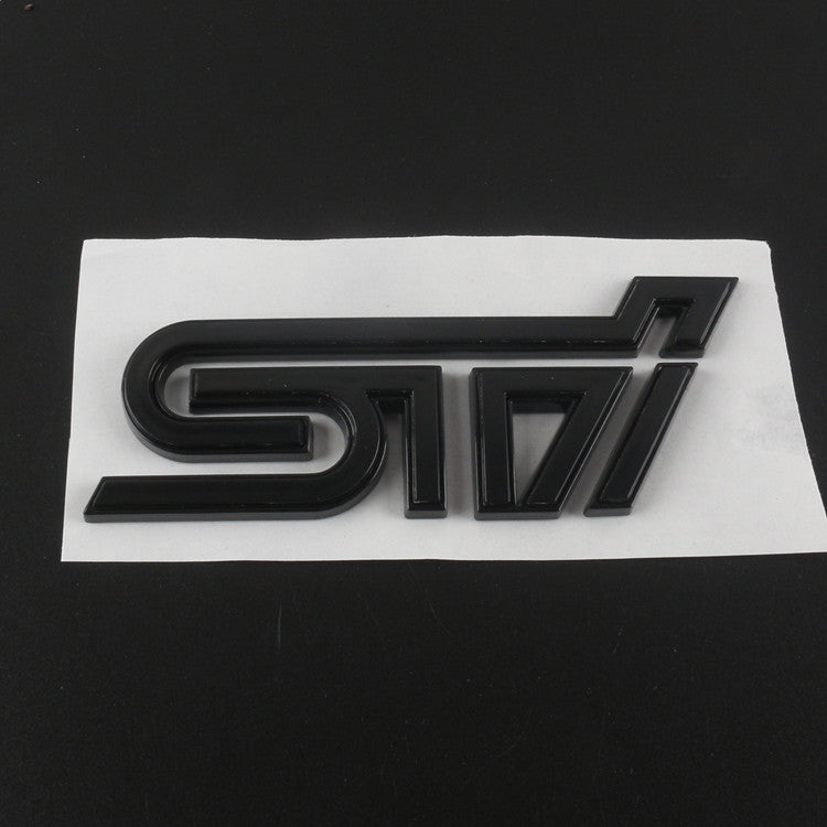 スバル SUBARU STI (純正) ステッカー エンブレムフィルム T6 グレードエンブレム