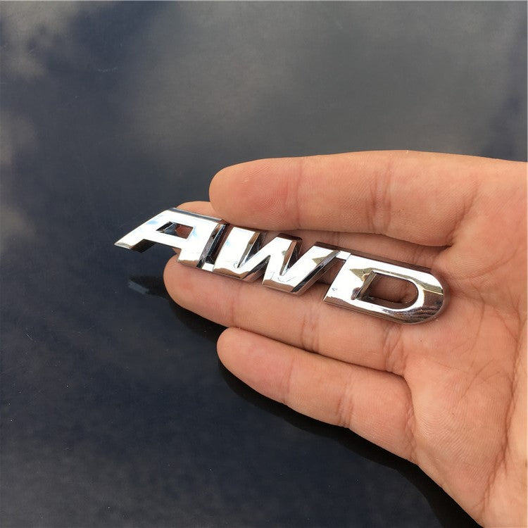 スバル AWD V6 ロゴ ボディ エンブレム