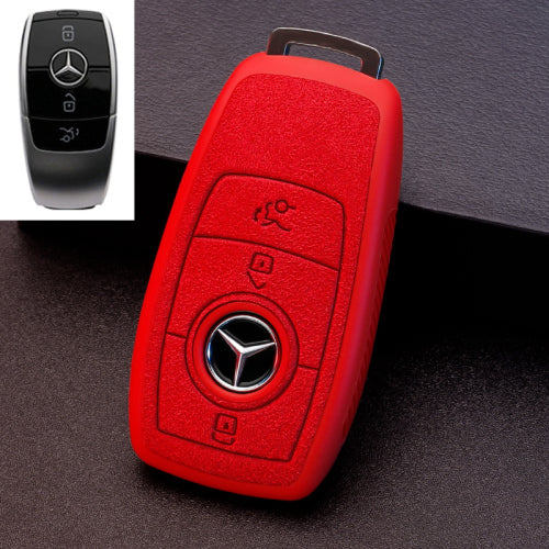 ベンツBenz専用キーケース 贅沢スエード 高級感 おしゃれ 全面保護 キーカバー