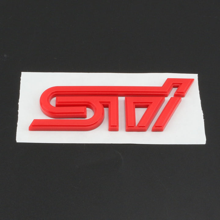 スバル SUBARU STI (純正) ステッカー エンブレムフィルム T6 グレードエンブレム