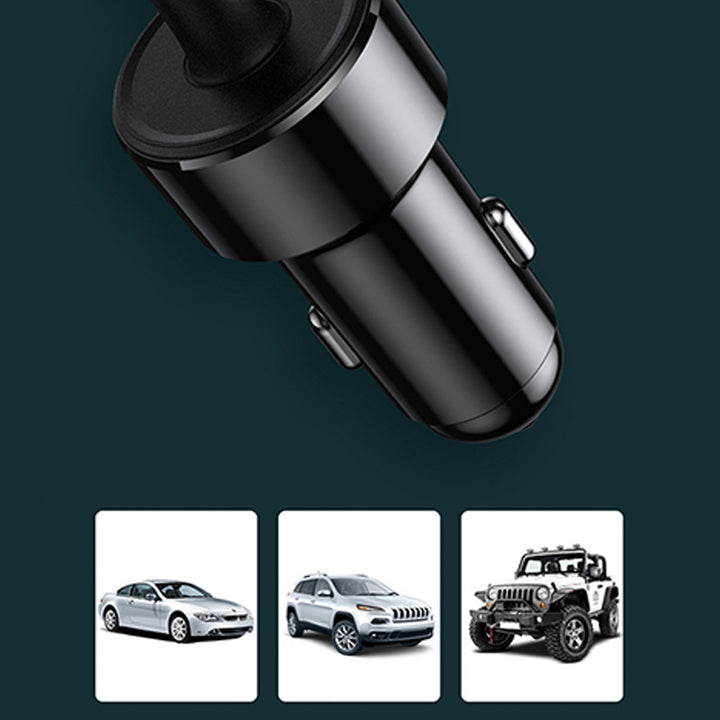 車載用インバーター パソコン対応 12V AC100V 150W 9重保護 ディスプレイ付き 静音タイプ