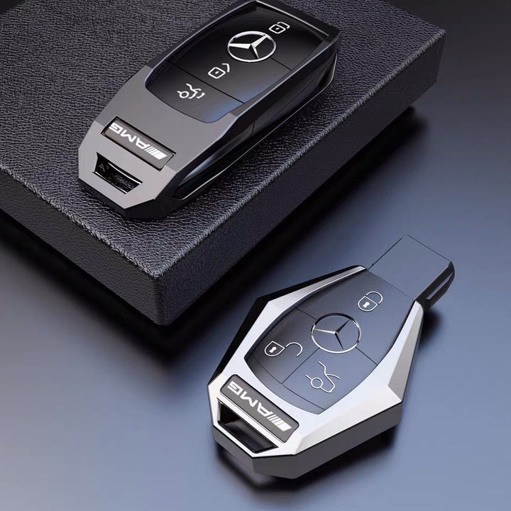 ベンツ Benz 専用キーケース 高級感 オシャレ 高品質合金 全面保護 キーホルダー