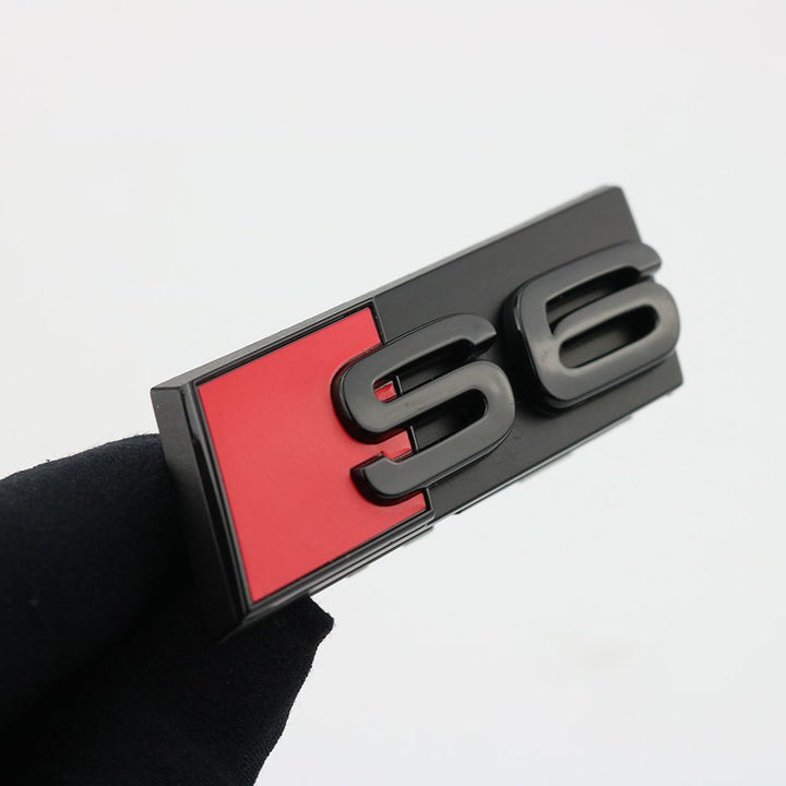 アウディカーステッカーS3S4 S5 S6 SQ3 SQ5 SQ7 RS3RS4修正セルラーネットワークカーロゴ