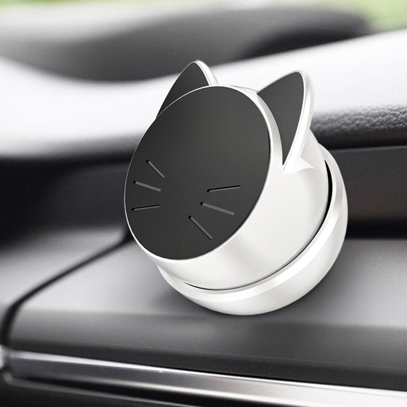 車載ホルダー スマホホルダー マグネット かわいい　猫 全機種 片手操作