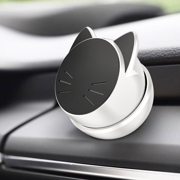 車載ホルダー スマホホルダー マグネット かわいい　猫 全機種 片手操作