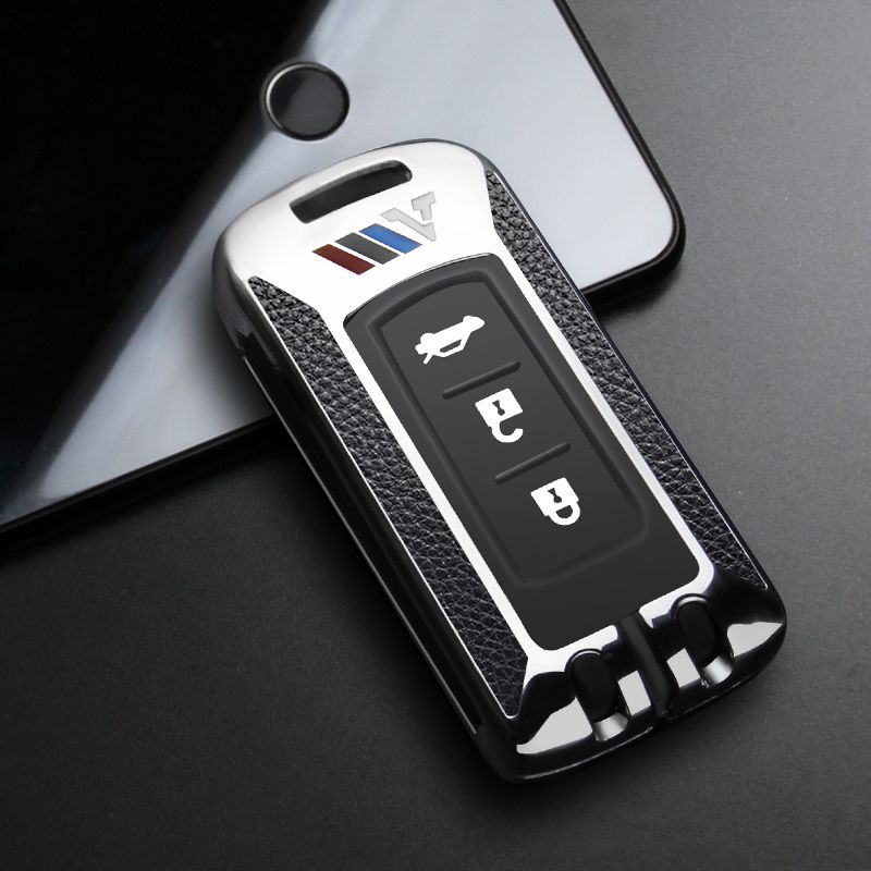 三菱 スマートキーケース キーカバー キーホルダー キーケース フィット リモコン用 汚れ、傷防止