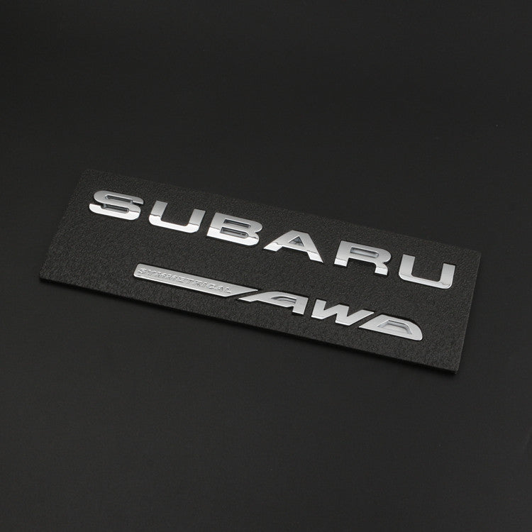 スバル SUBARU AWD (純正) ステッカー エンブレムフィルム T6 グレードエンブレム