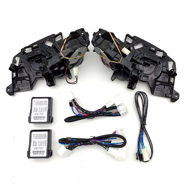 アウディA3S3 A4L A5 Q5 Q3 Q2LQ5L電動折りたたみ式リアビューミラーミラーに適しています