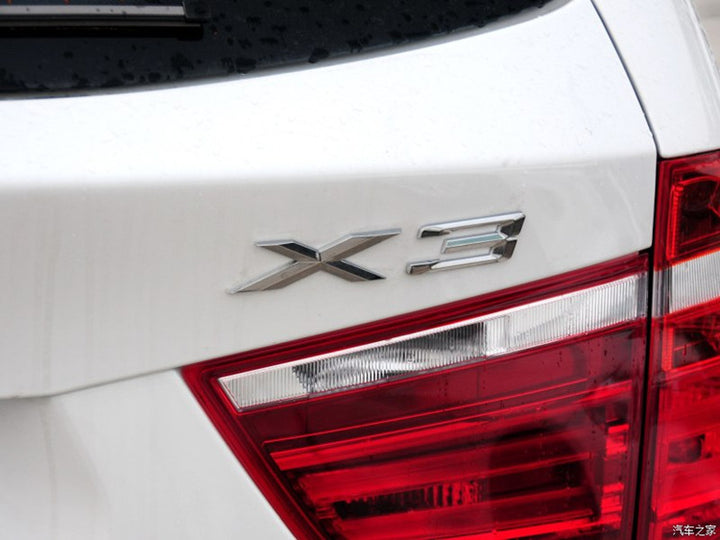 BMW Mエンブレム バッチ ロゴX1X3 X5 X6GTワードマークGTシリーズXシリーズリアラベルBMWリアラベル