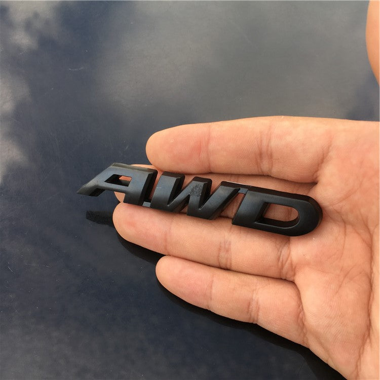 スバル AWD V6 ロゴ ボディ エンブレム