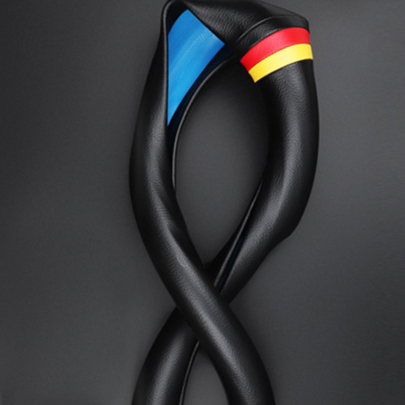 PORSCHE ポルシェ 高級品 ハンドルカバー 本革製 Cayenne /Macan /Panamera 38CM