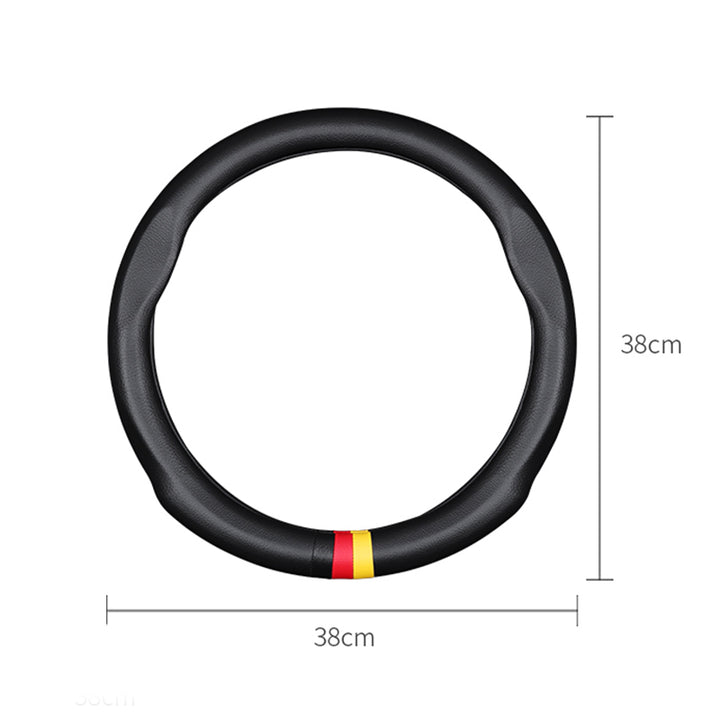 PORSCHE ポルシェ 高級品 ハンドルカバー 本革製 Cayenne /Macan /Panamera 38CM