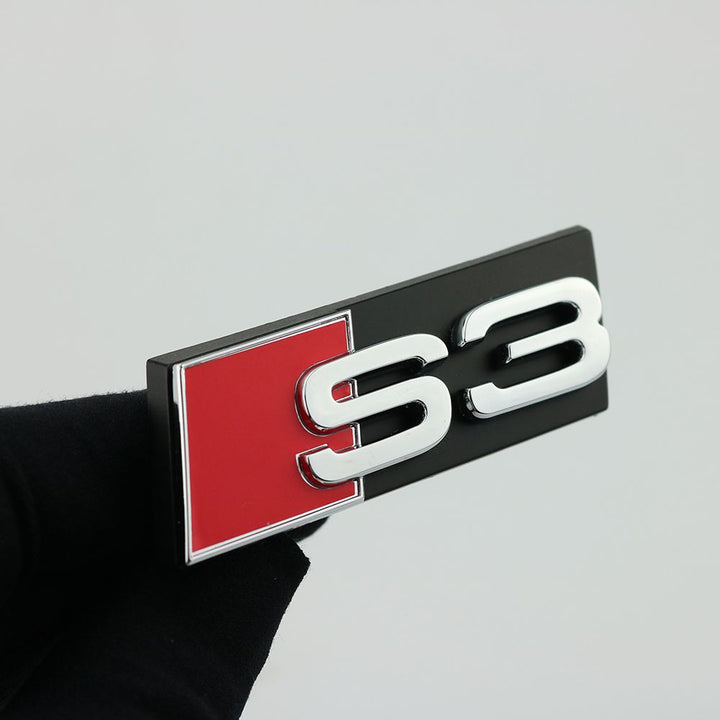 アウディカーステッカーS3S4 S5 S6 SQ3 SQ5 SQ7 RS3RS4修正セルラーネットワークカーロゴ