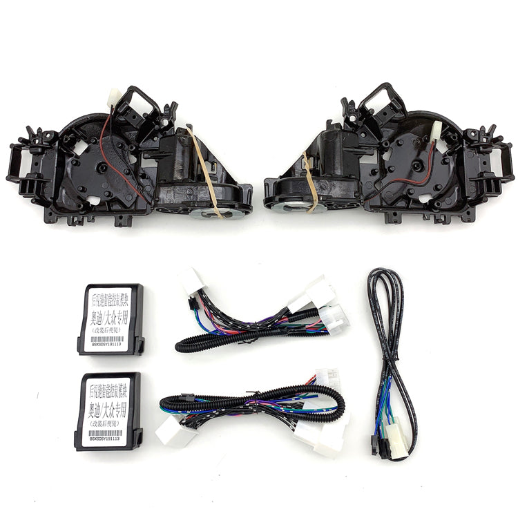 アウディA3S3 A4L A5 Q5 Q3 Q2LQ5L電動折りたたみ式リアビューミラーミラーに適しています