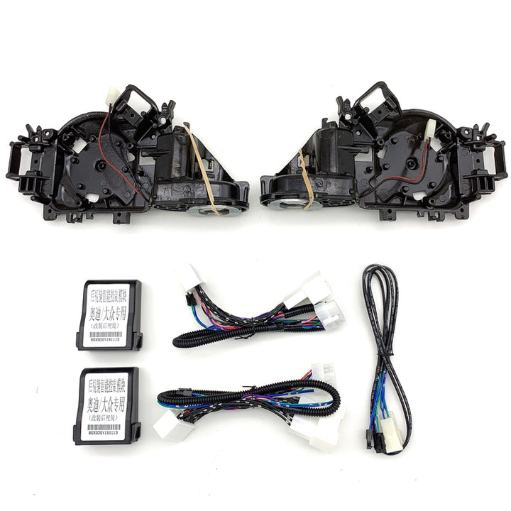 アウディA3S3 A4L A5 Q5 Q3 Q2LQ5L電動折りたたみ式リアビューミラーミラーに適しています