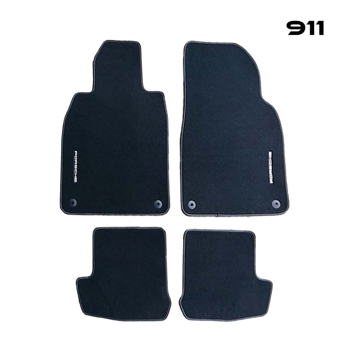 ポルシェ911 純正設計 フィット感抜群 社外品  高級フロアマット 左右ハンドル  張替え