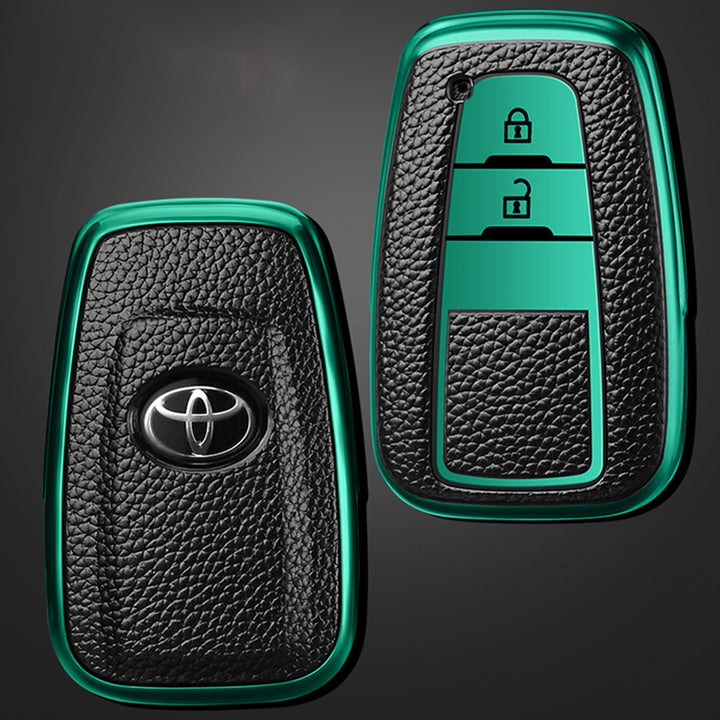 TOYOTAトヨタ車用 キーケース キーカバー TPU素材 高級感 鍵を保護 傷防止 軽量 手触り快適 全面保護